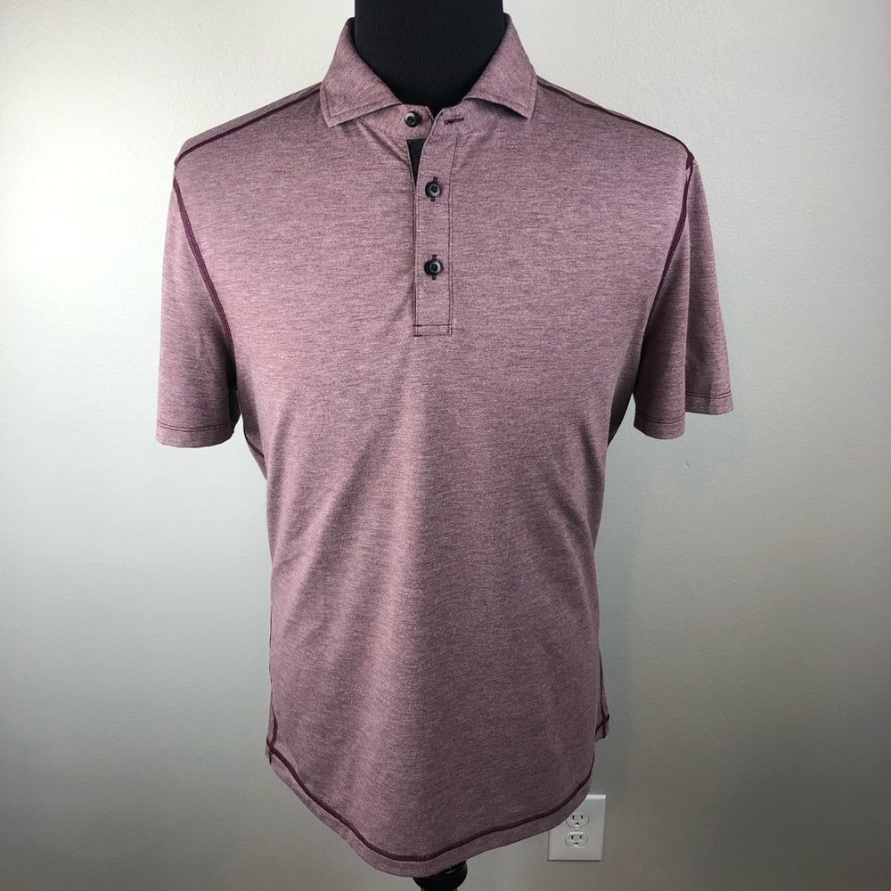 Lululemon Red Polo Shirt Golf Men's Size Large L